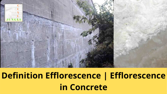 Definition Efflorescence | Efflorescence in Concrete