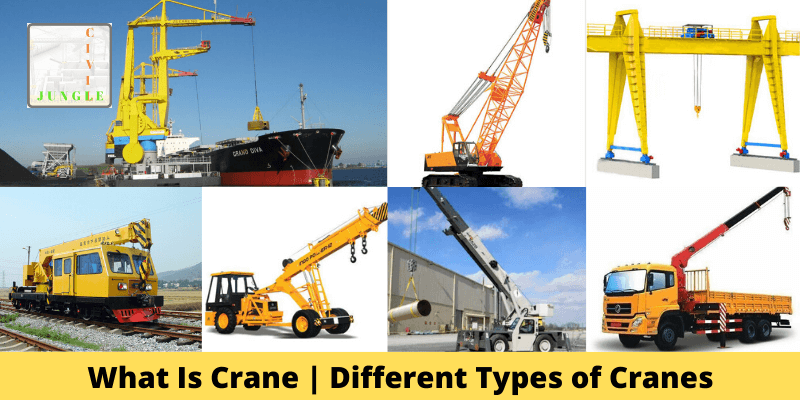 What Is Crane _ Different Types of Cranes