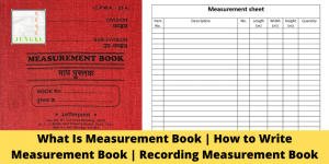 measurement book