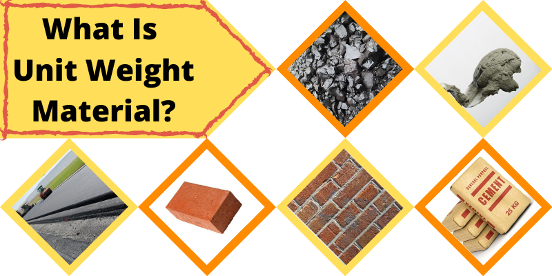 What Is Unit Weight Material_
