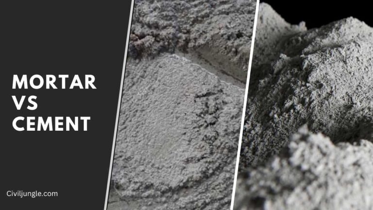 Mortar Vs Cement | Types of Cement | Types of Mortar