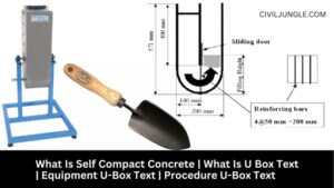 What Is Self Compact Concrete | What Is U Box Text | Equipment U-Box Text | Procedure U-Box Text