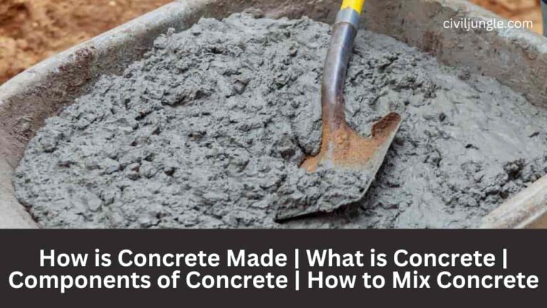 How is Concrete Made | What is Concrete | Components of Concrete | How to Mix Concrete