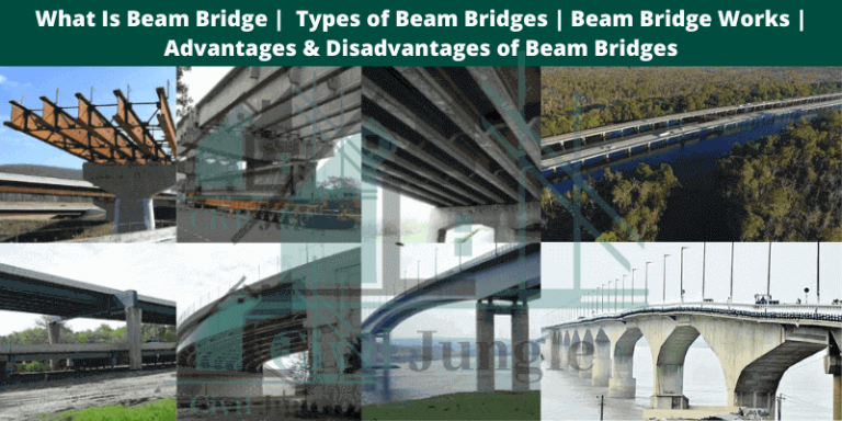 What Is Beam Bridge |  Types of Beam Bridges | Beam Bridge Works | Advantages & Disadvantages of Beam Bridges