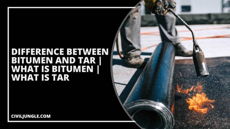 Difference Between Bitumen and Tar | What Is Bitumen | What Is Tar