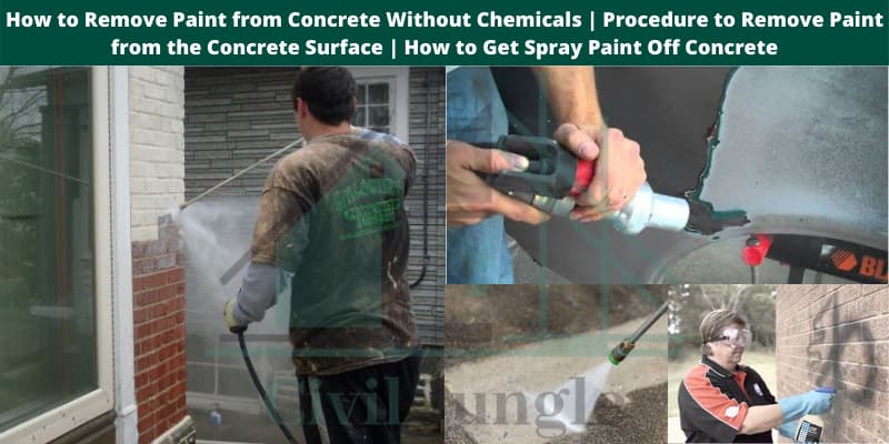 Paint from Concrete Without Chemicals