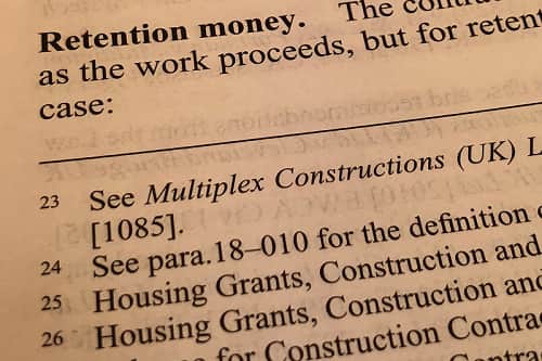 What Do You Mean by Retention Money in Construction