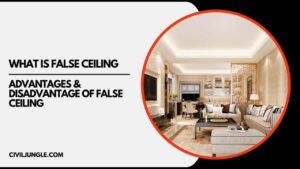 What Is False CeilingAdvantages & Disadvantage of False Ceiling