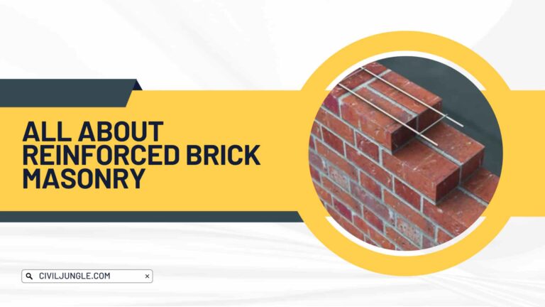 What Is Reinforced Brick Masonry | Construction of the Reinforced Brick wall | What Is Reinforced Brick Concrete