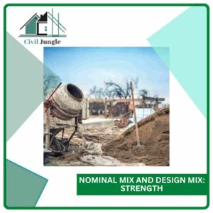 Nominal Mix and Design Mix: Strength