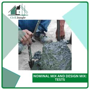 Nominal Mix and Design Mix: Tests