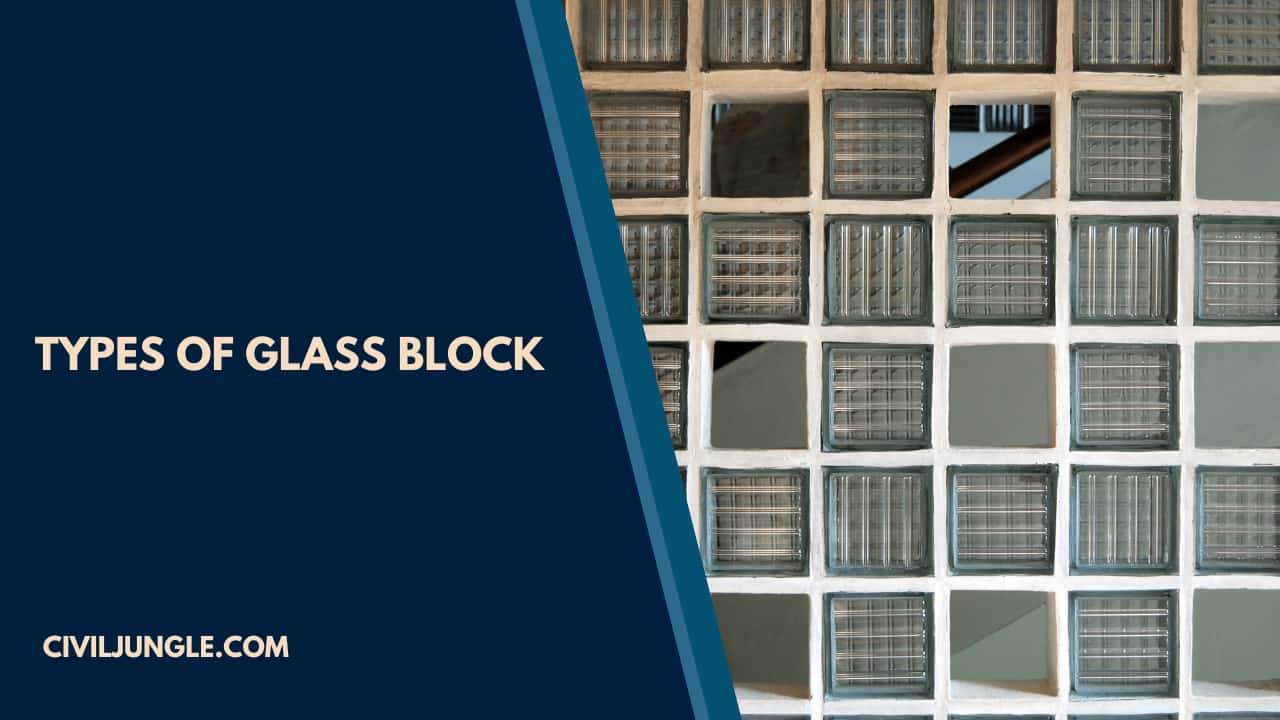 Types of Glass Block