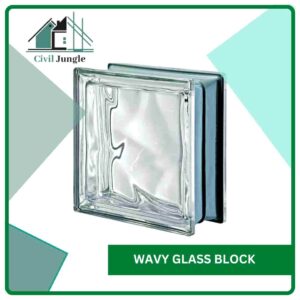 Wavy Glass Block