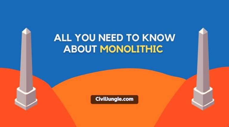 Monolithic Definition | Monolithic Footing | Monolithic Slab Foundation | Advantages & Disadvantages  of Monolithic Slab Foundation | Monolithic Slab