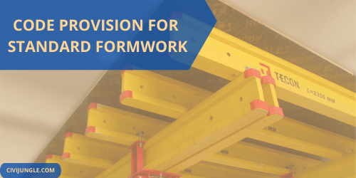 Code Provision for Standard Formwork