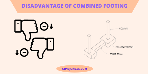 Disadvantage of Combined Footing