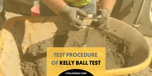 Test Procedure of Kelly Ball Test