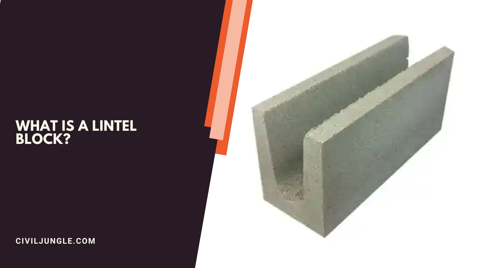 What Is a Lintel Block?