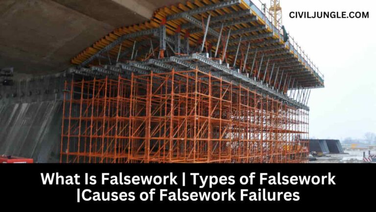 What Is Falsework | Types of Falsework |Causes of Falsework Failures