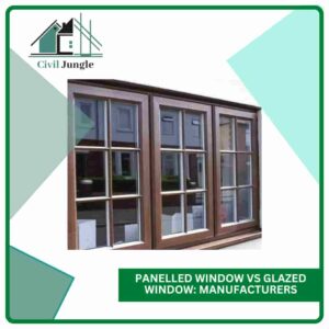 Panelled Window vs Glazed Window: Manufacturers