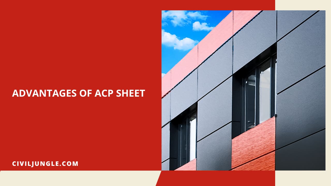 Advantages of ACP Sheet