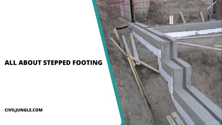 Stepped Footing | House Foundation on Slope | How to Build a Foundation on the Slope