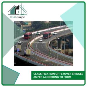 Classification of Flyover Bridges as Per According to Form