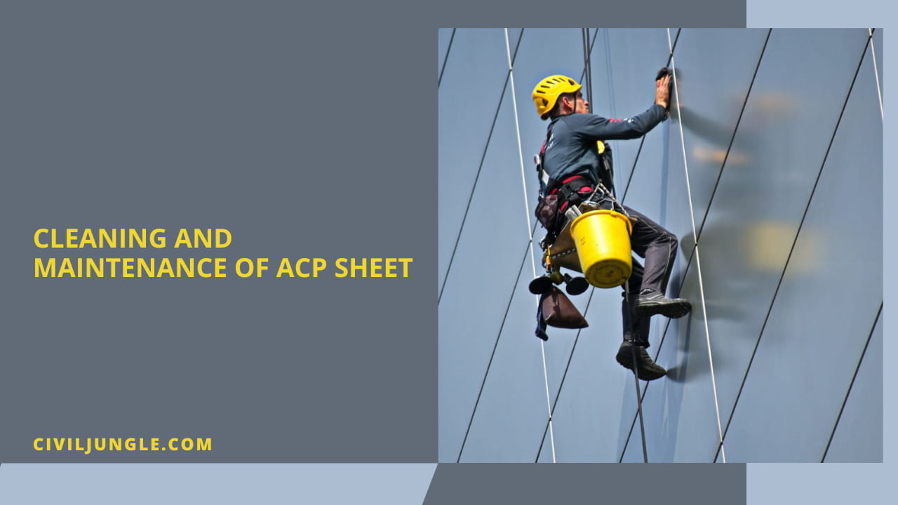 Cleaning and Maintenance of ACP Sheet