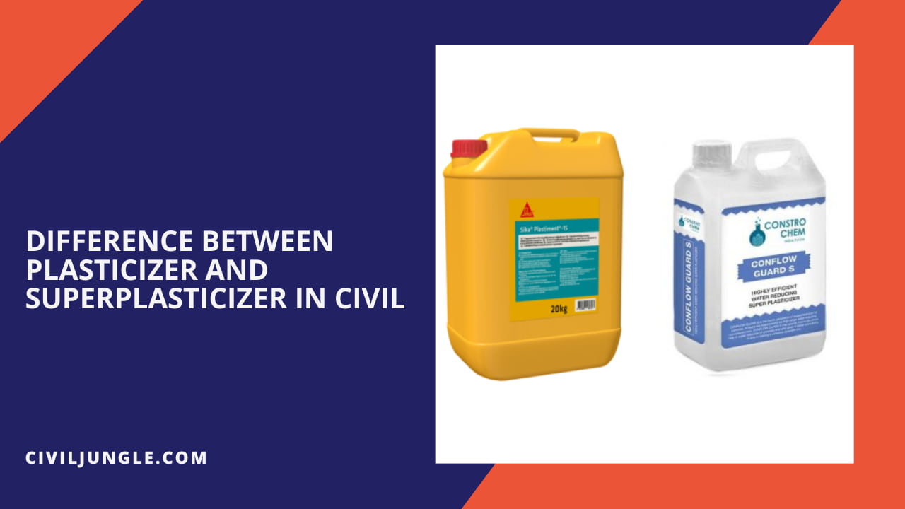 Difference Between Plasticizer And Superplasticizer in Civil
