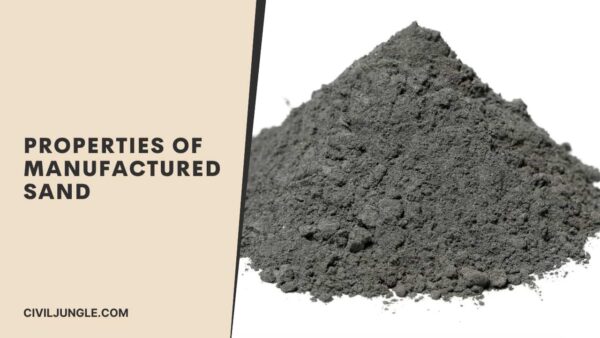Properties of Manufactured Sand