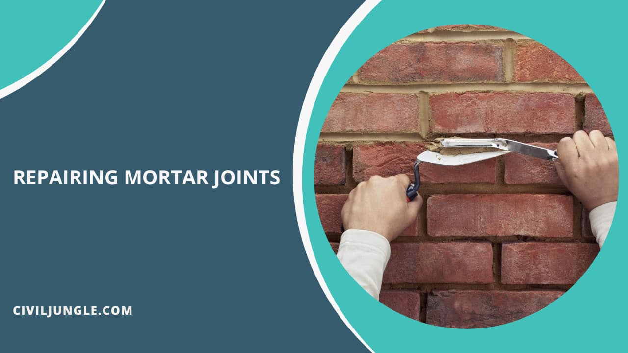 Repairing Mortar Joints