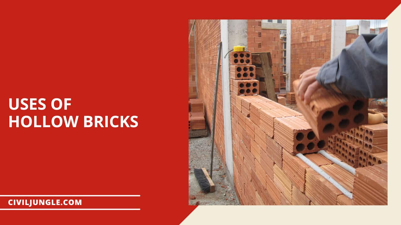 Uses of Hollow Bricks