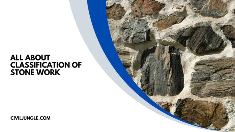 Classification of Stone Work | What Is Stone Masonry
