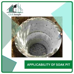 Applicability of Soak Pit