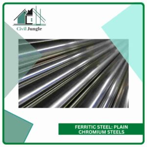 Ferritic Steel: Plain chromium steels