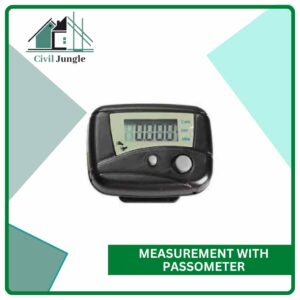 Measurement with Passometer