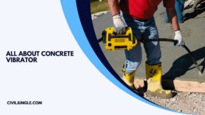 all about Concrete Vibrator