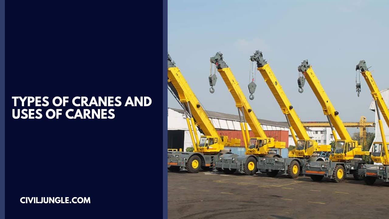 Types of Cranes and Uses of Carnes