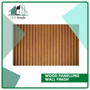Wood Panelling Wall Finish
