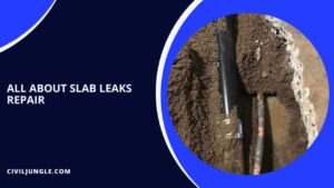 All About Slab Leaks Repair