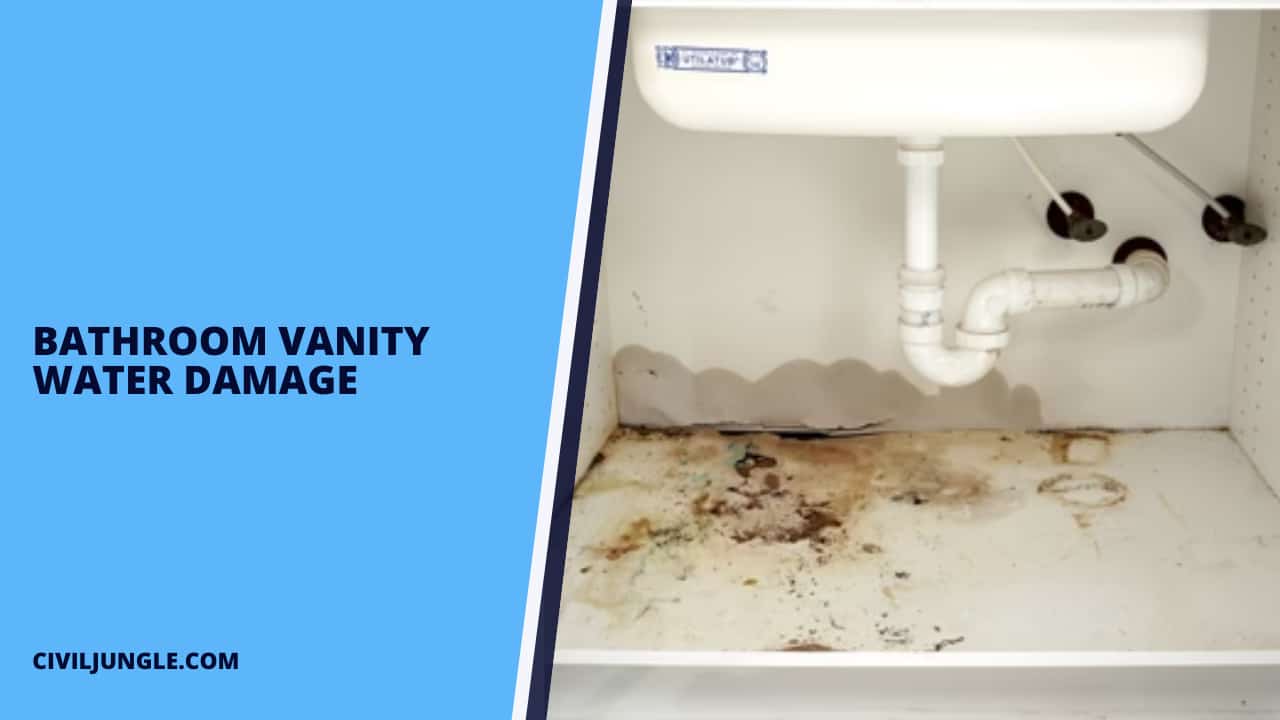 Bathroom Vanity Water Damage