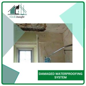 Damaged Waterproofing System