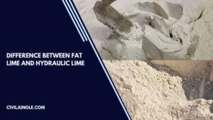 Difference Between Fat Lime and Hydraulic Lime