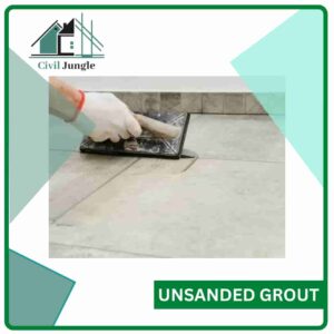 Unsanded Grout