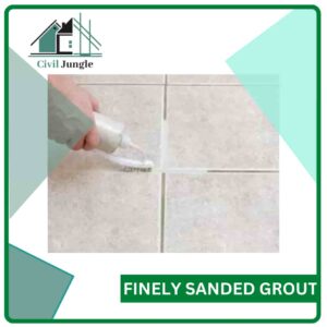Finely Sanded Grout