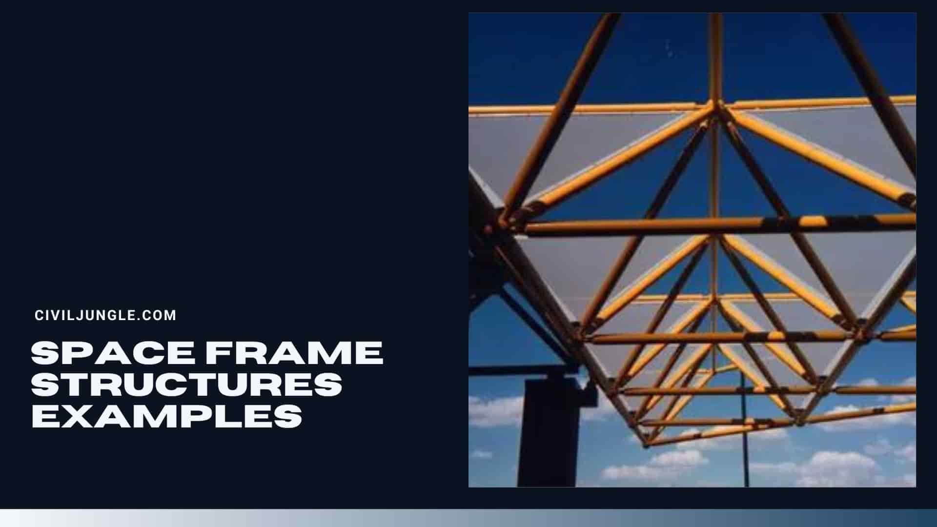 Space Frame Structures Examples.