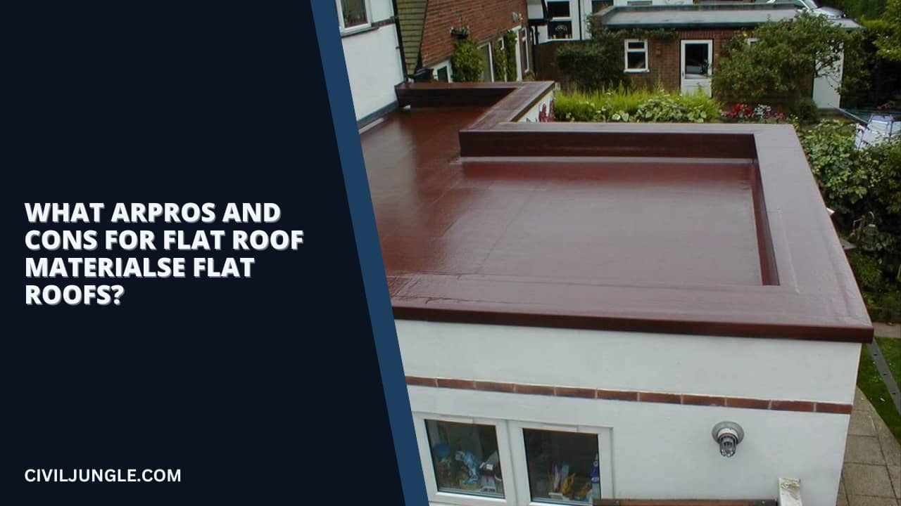Pros and Cons for Flat Roof Materials