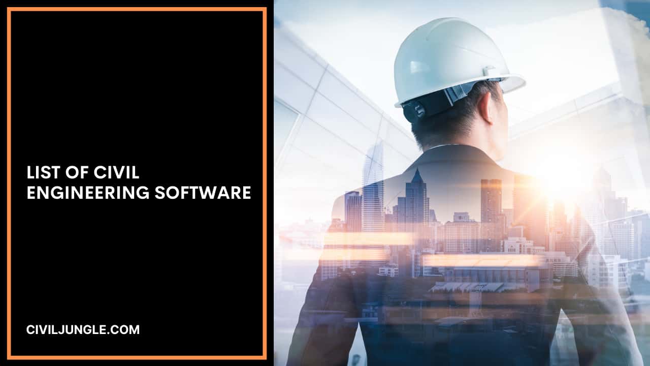 List of Civil Engineering Software