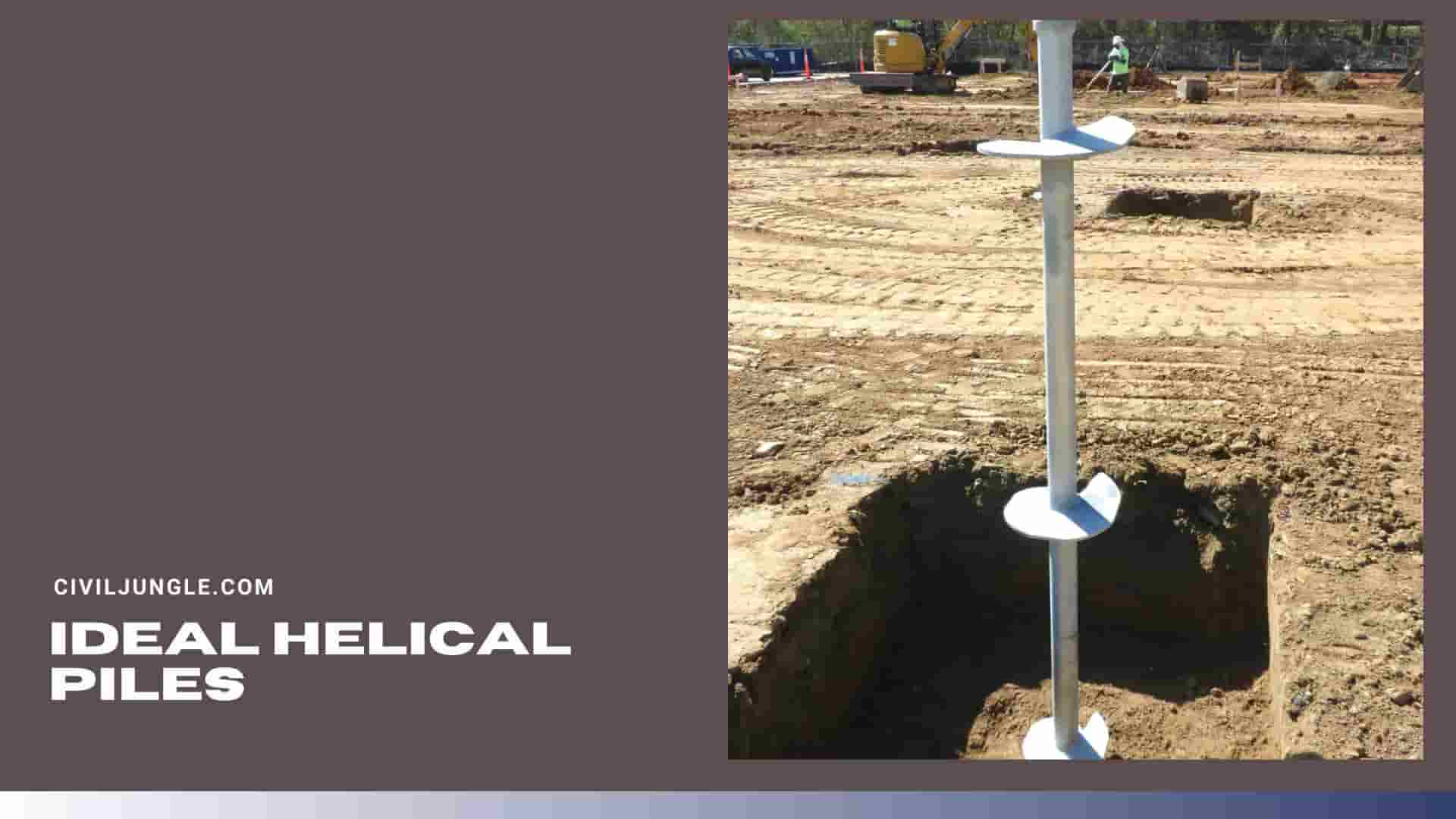 Ideal Helical Piles