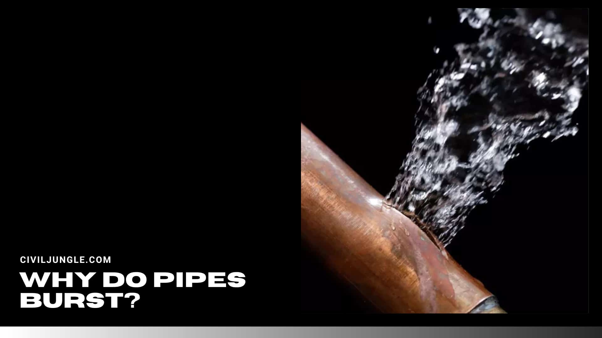 Why Do Pipes Burst?